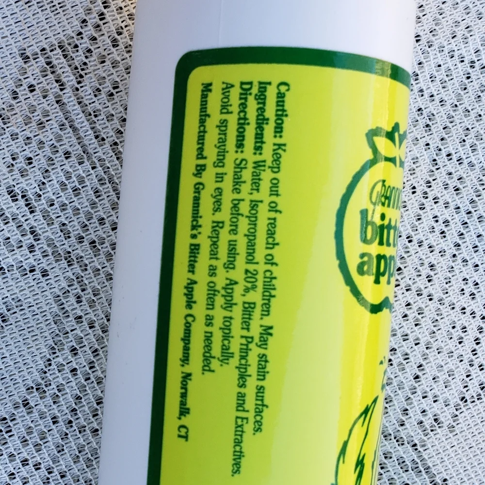 Bitter apple chew deterrent and chew toy bundle